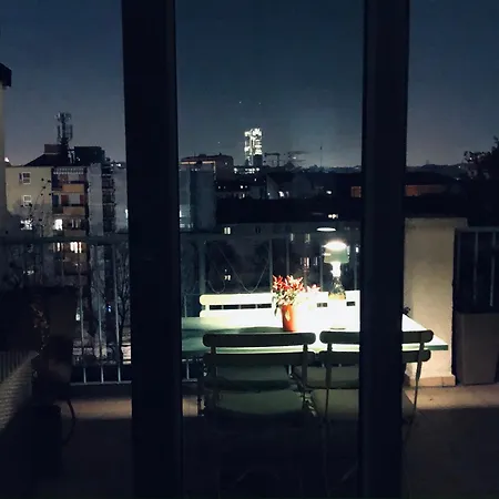 아파트 Attico Ellen Terrazza Con Vista 토리노